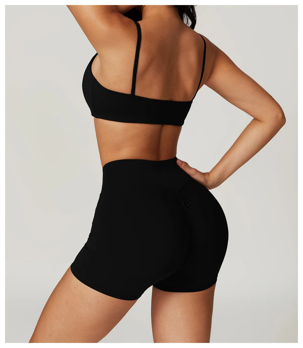 Black Yoga Bra - Shapers Corp
