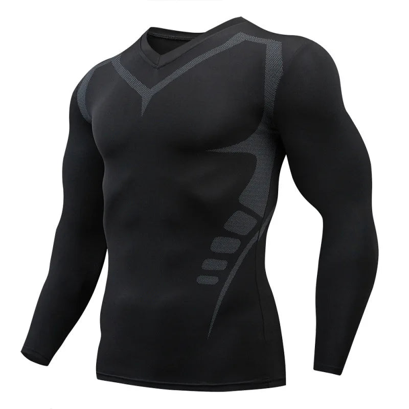 Black Compression Shirt
