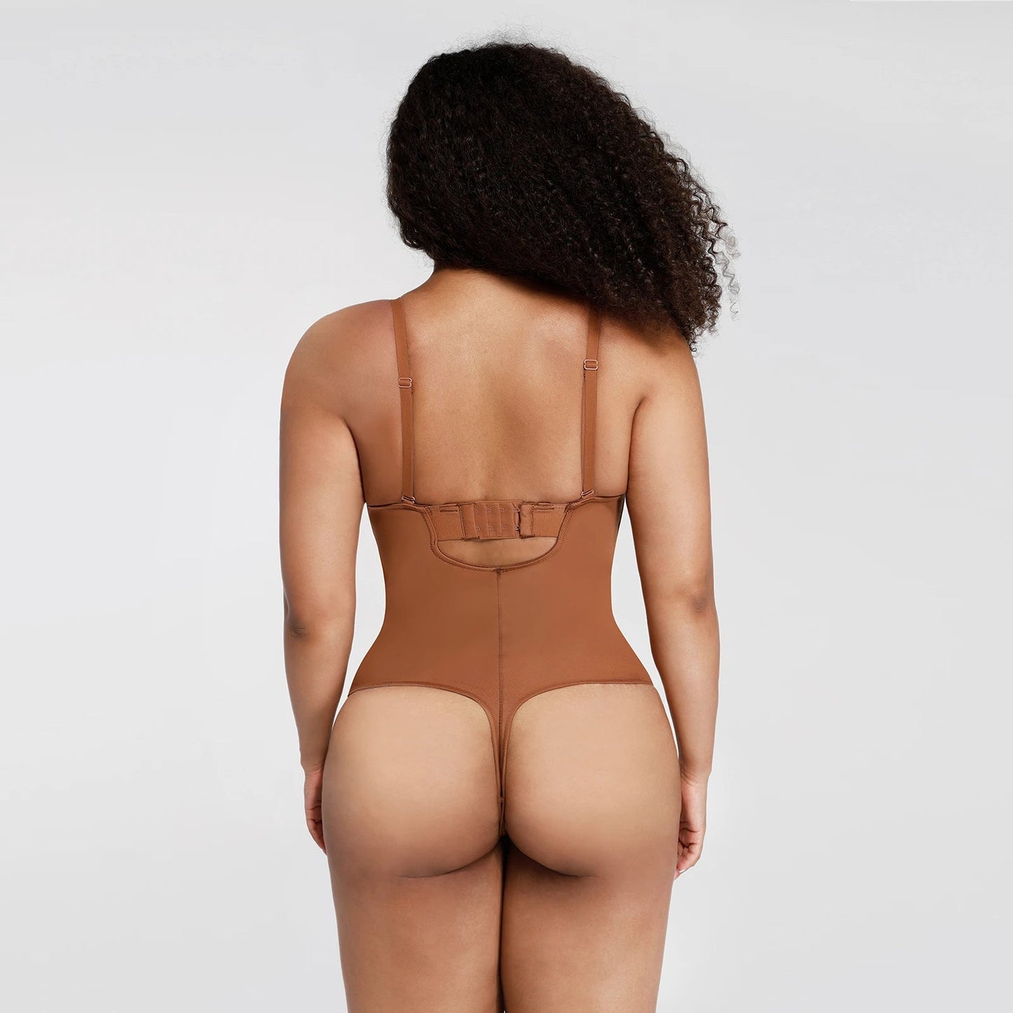 Brown Strapless Bodysuit
