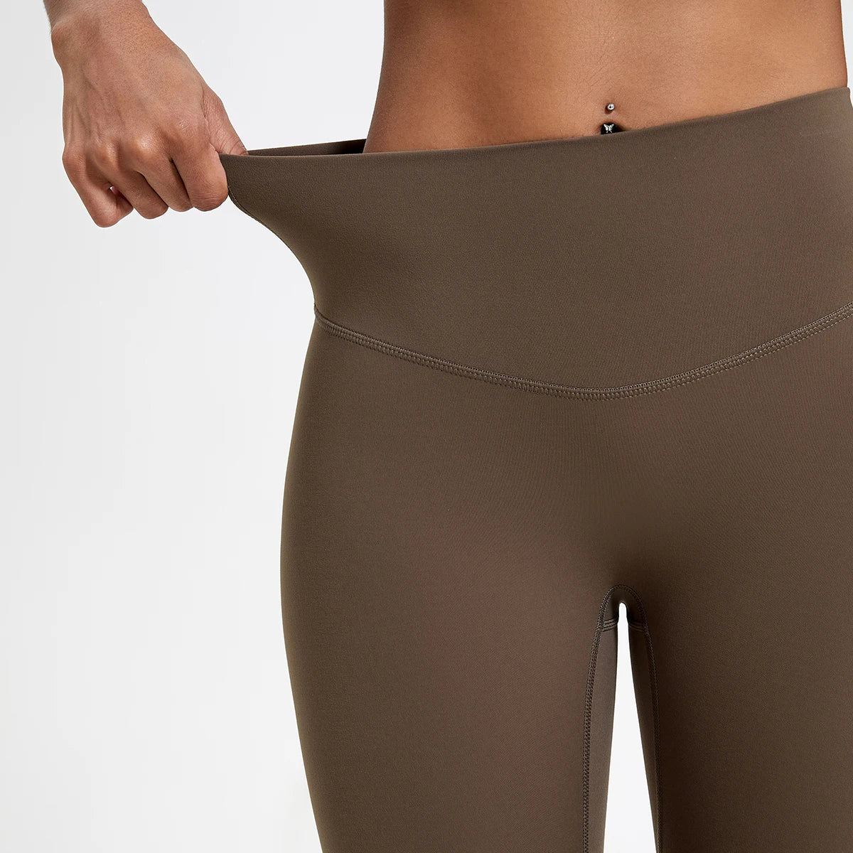 Brown Yoga Pants - Shapers Corp