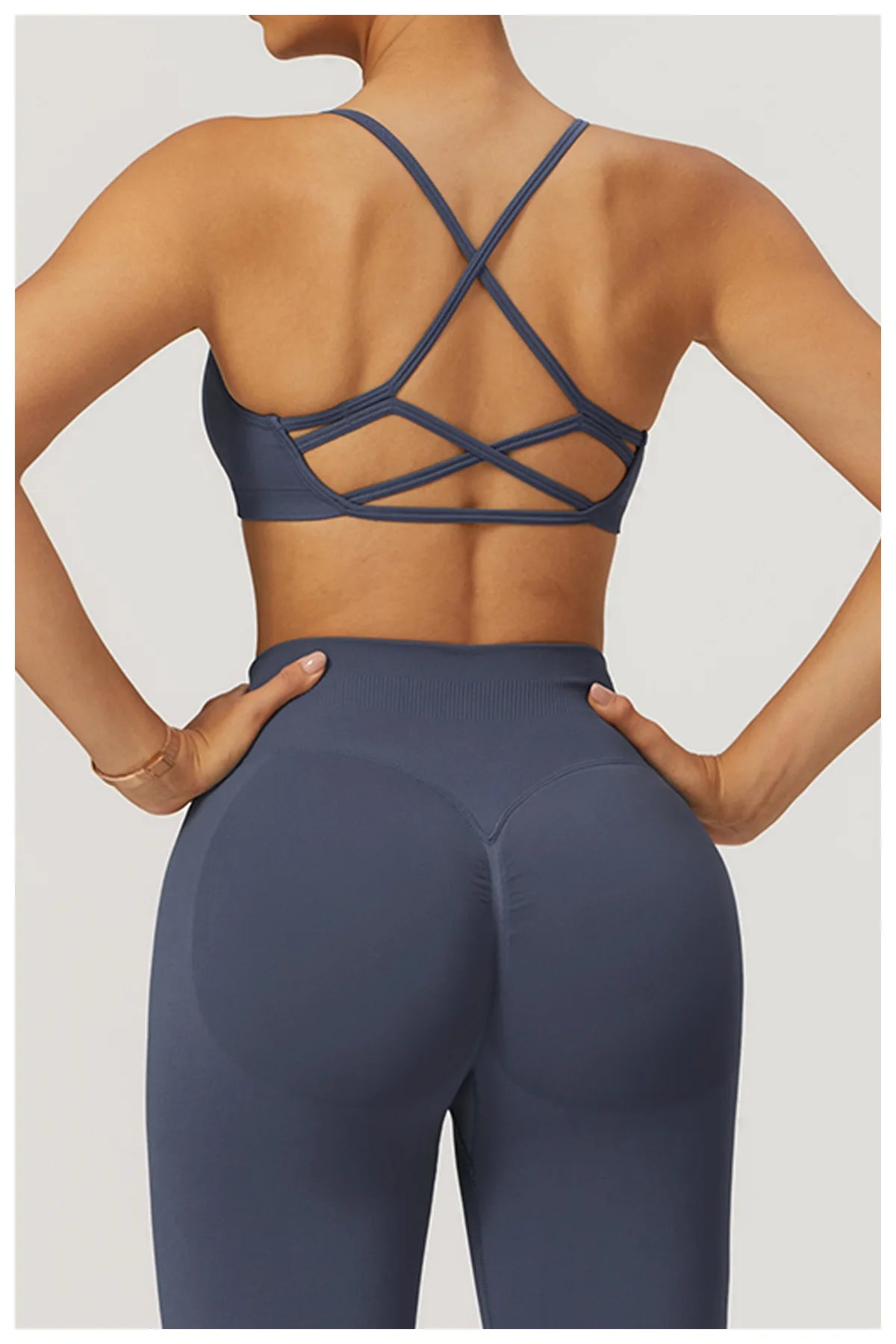 Cross Strap Yoga Bra - Shapers Corp