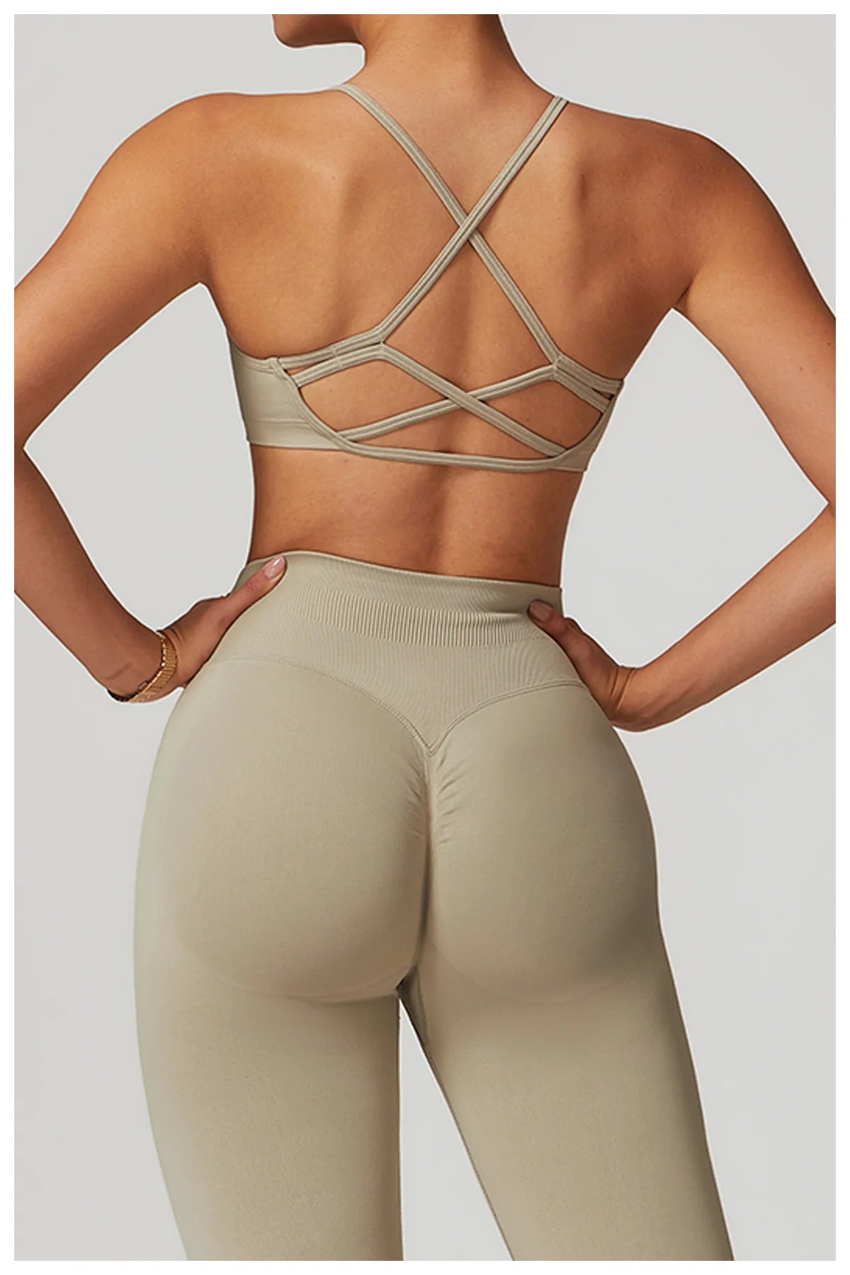 Cross Strap Yoga Bra - Shapers Corp
