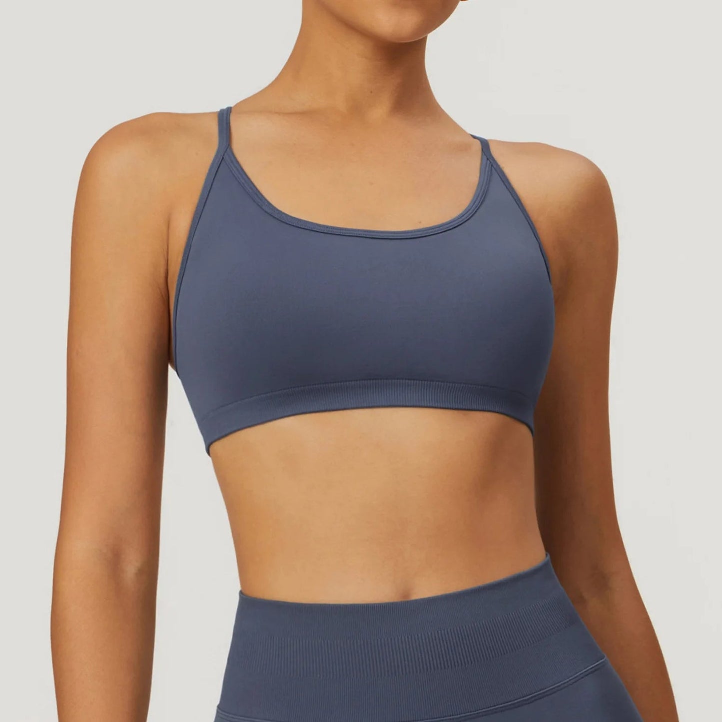 Cross Strap Yoga Bra - Shapers Corp