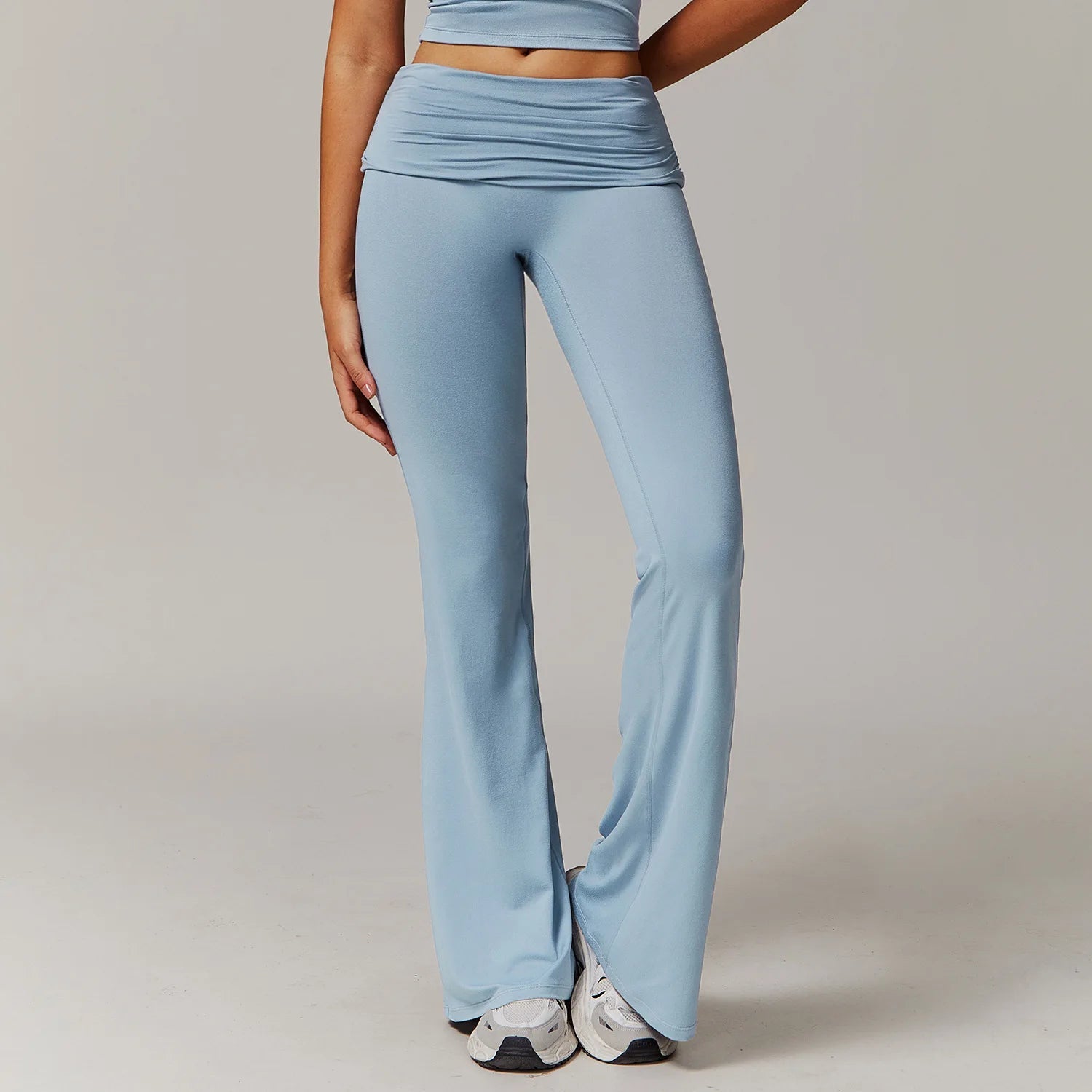 Fold-over Waist Leggings - Shapers Corp