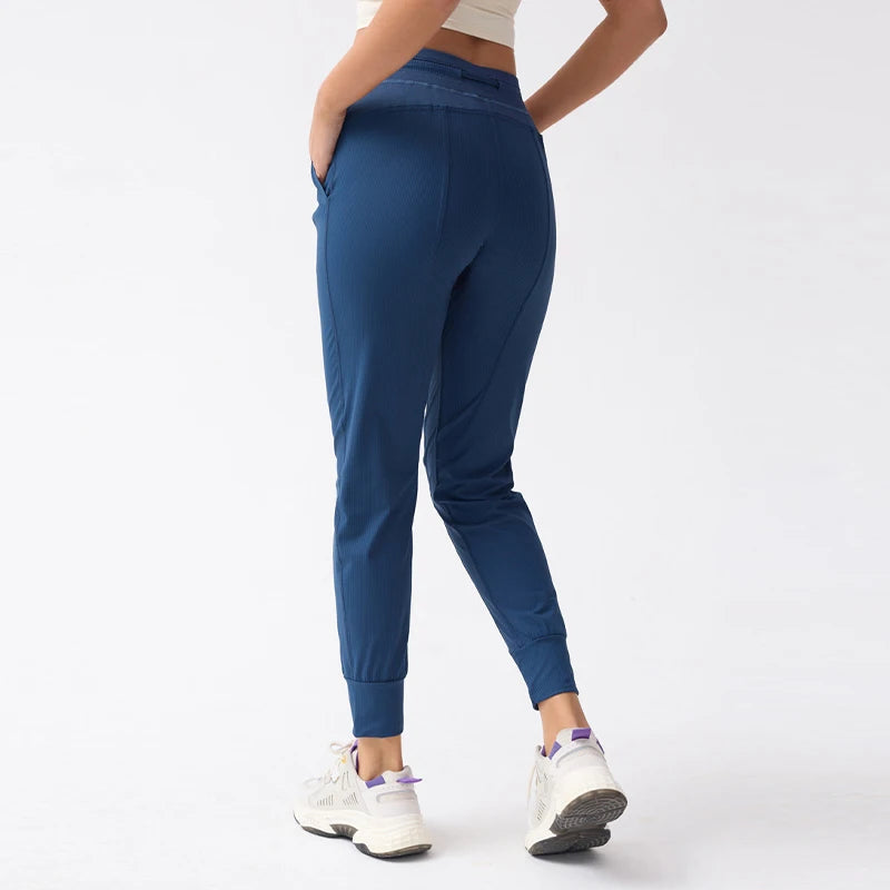 High-Waist Tapered Joggers - Shapers Corp