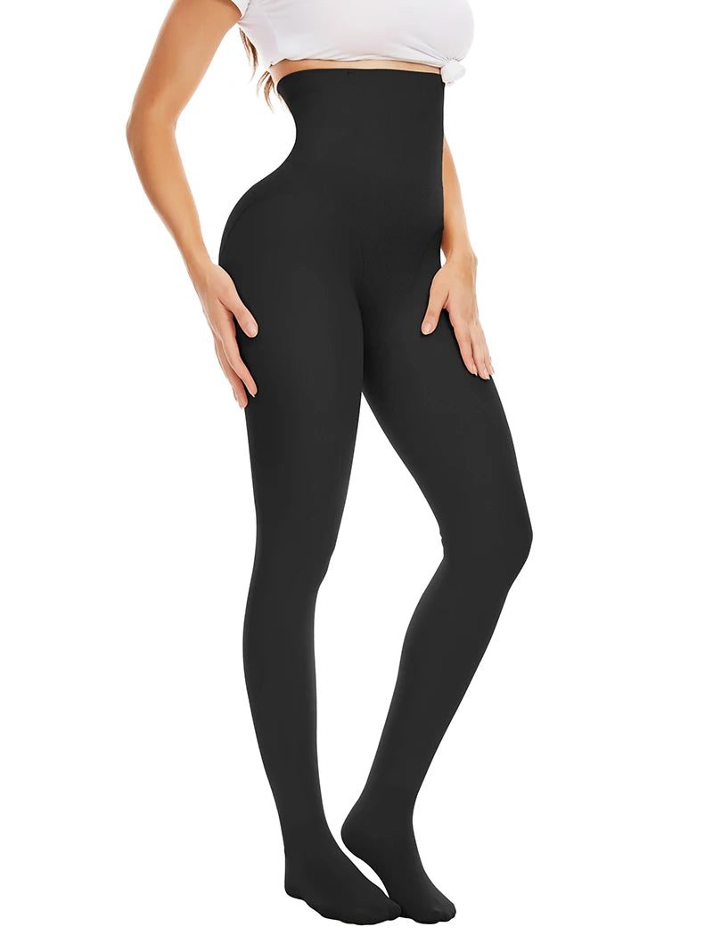 High Waist Fleece Lined Tights