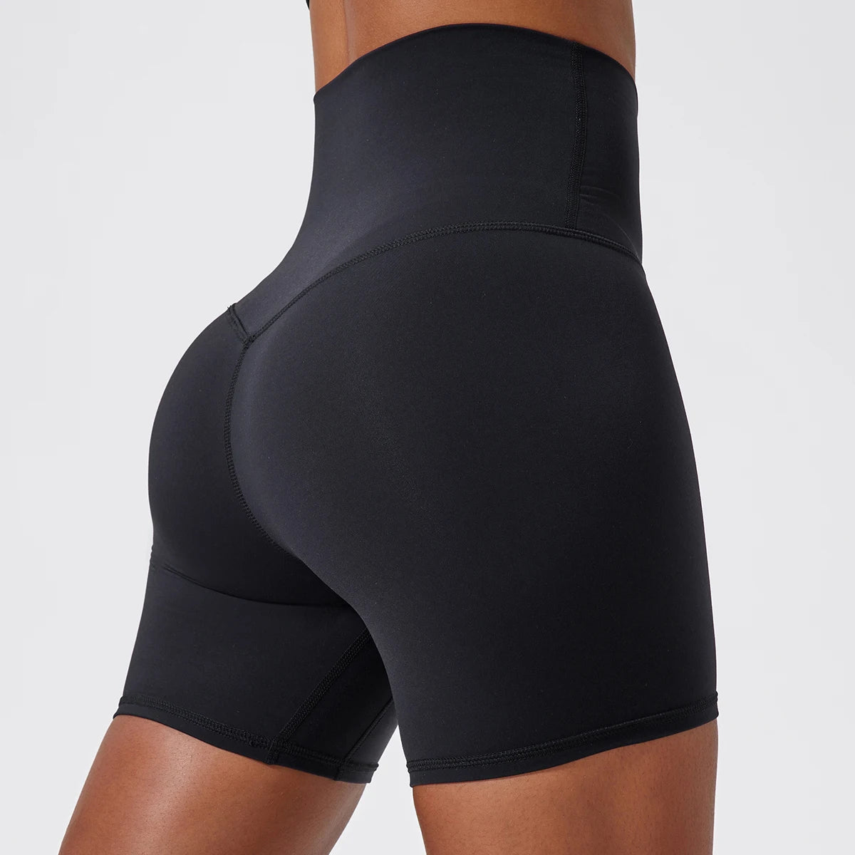 High Waisted Yoga Shorts - Shapers Corp