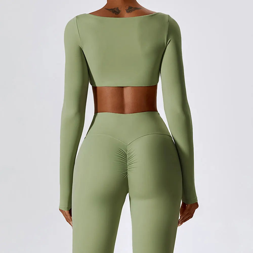 Long Sleeve Yoga Top - Shapers Corp