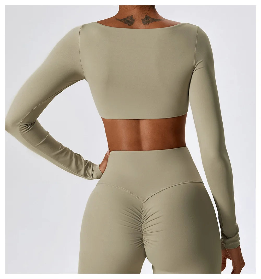Long Sleeve Yoga Top - Shapers Corp