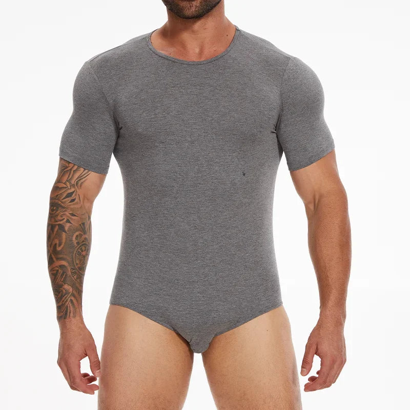 Men's Round Neck Bodysuit