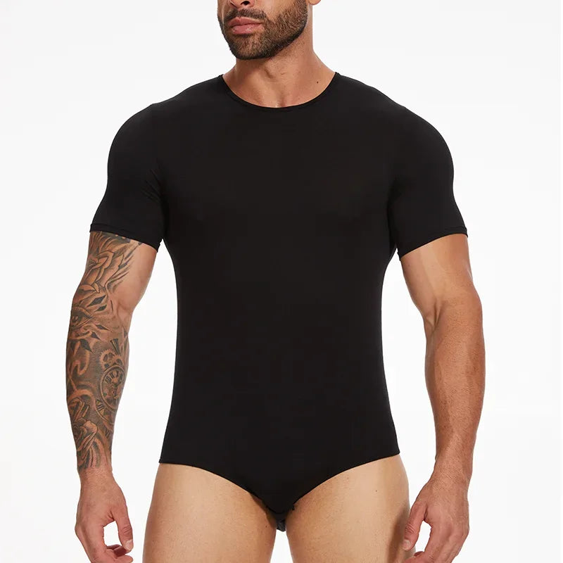 Men's Round Neck Bodysuit