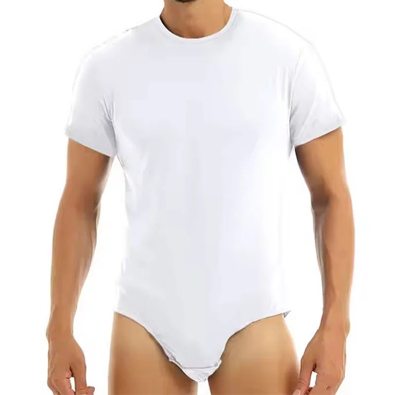 Men's Round Neck Bodysuit