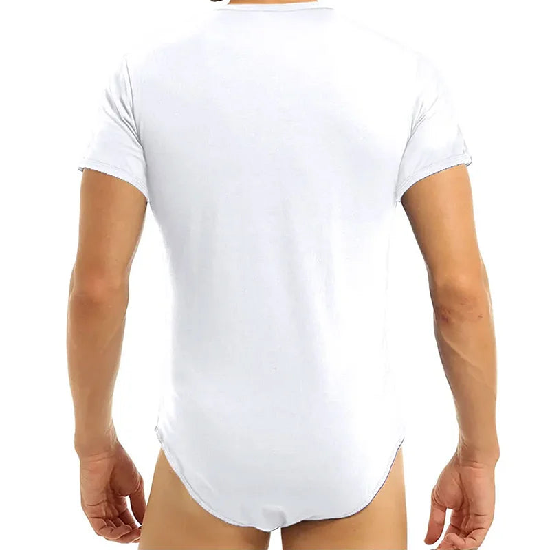 Men's Round Neck Bodysuit