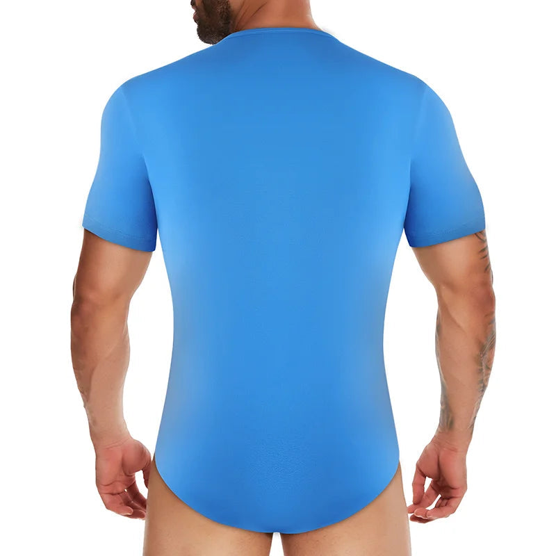Men's Round Neck Bodysuit