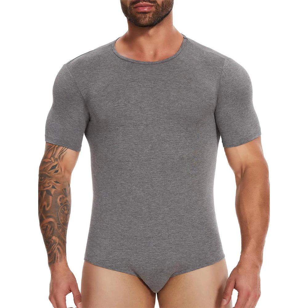 Men's Short Sleeve Bodysuit