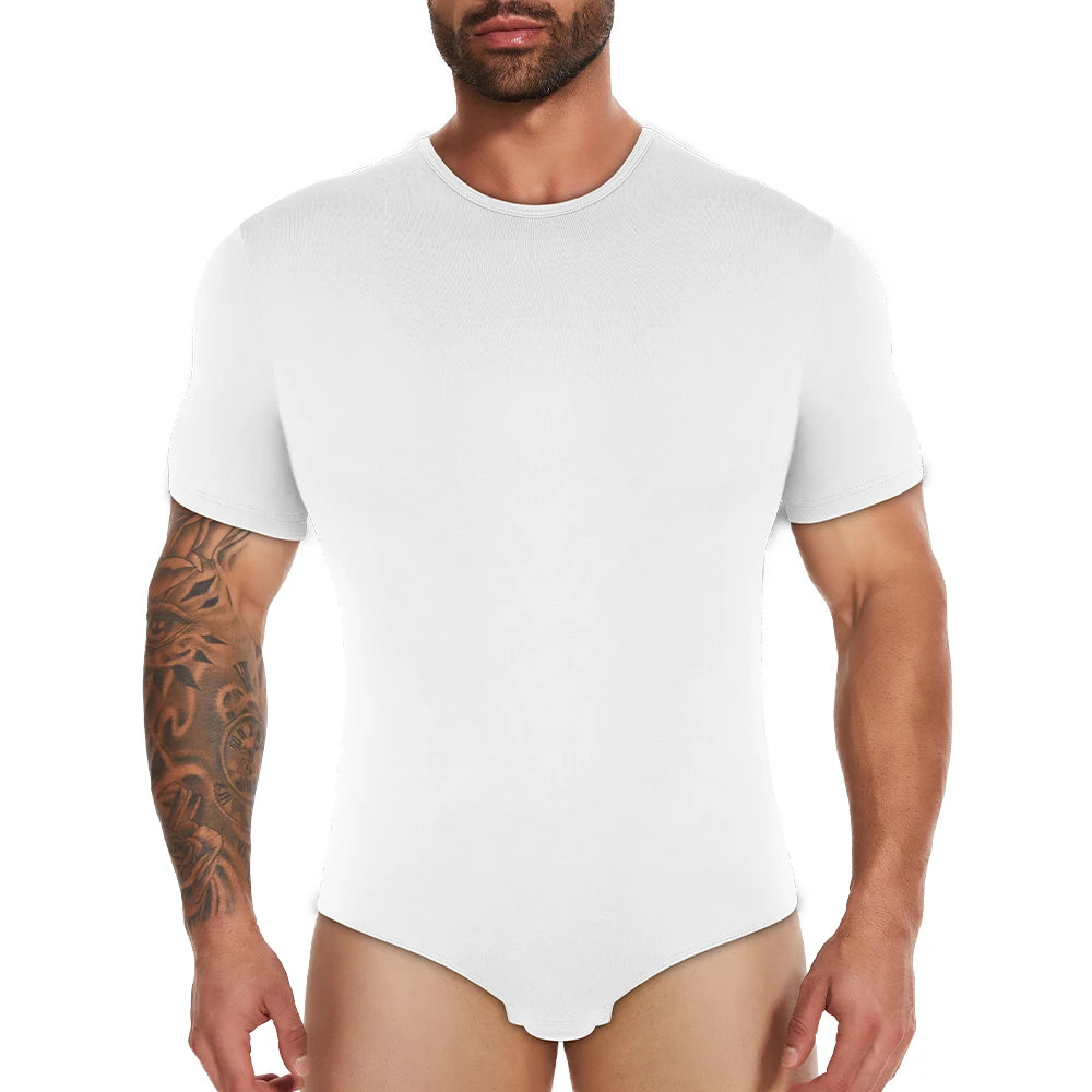 Men's Short Sleeve Bodysuit