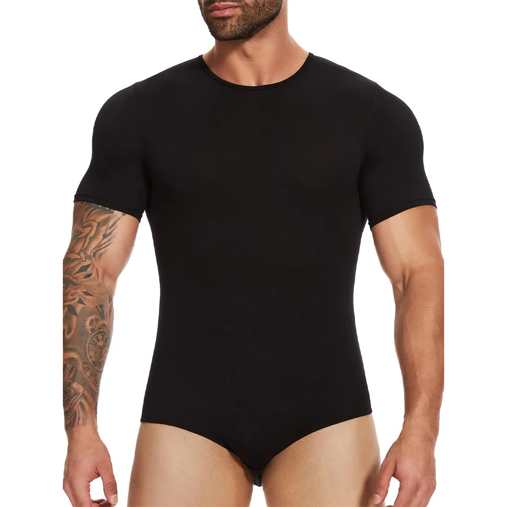 Men's Short Sleeve Bodysuit