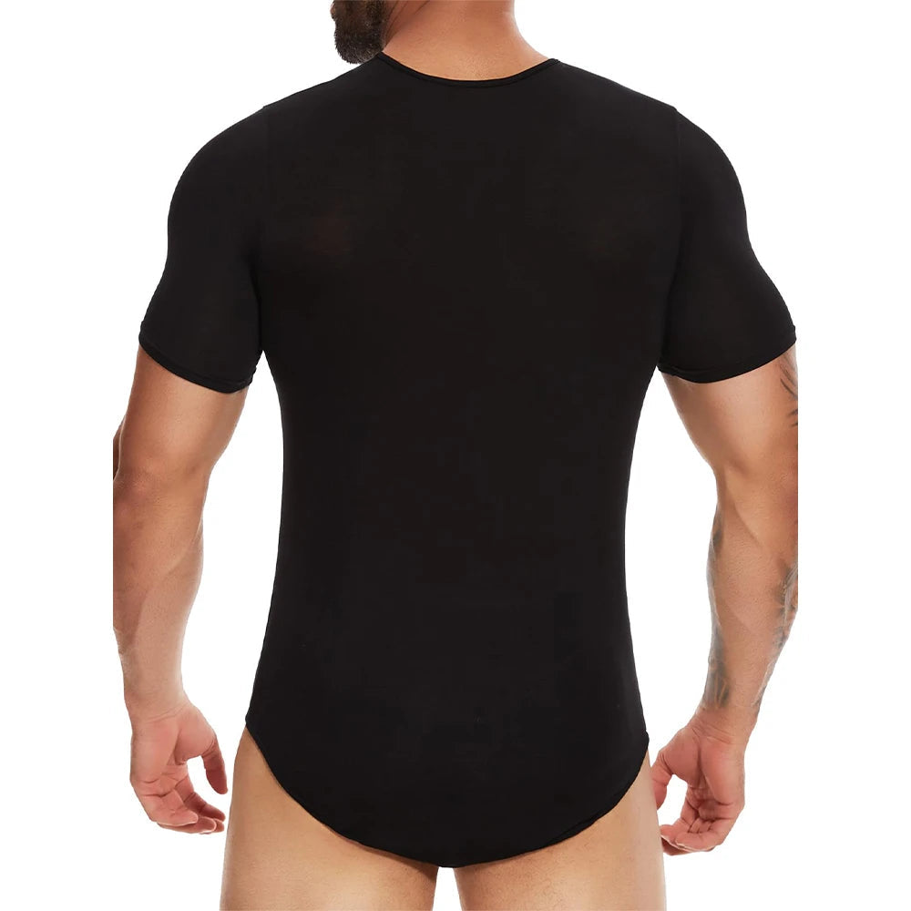 Men's Short Sleeve Bodysuit