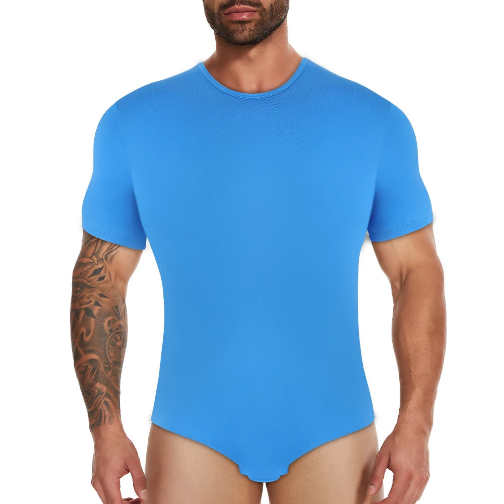 Men's Short Sleeve Bodysuit