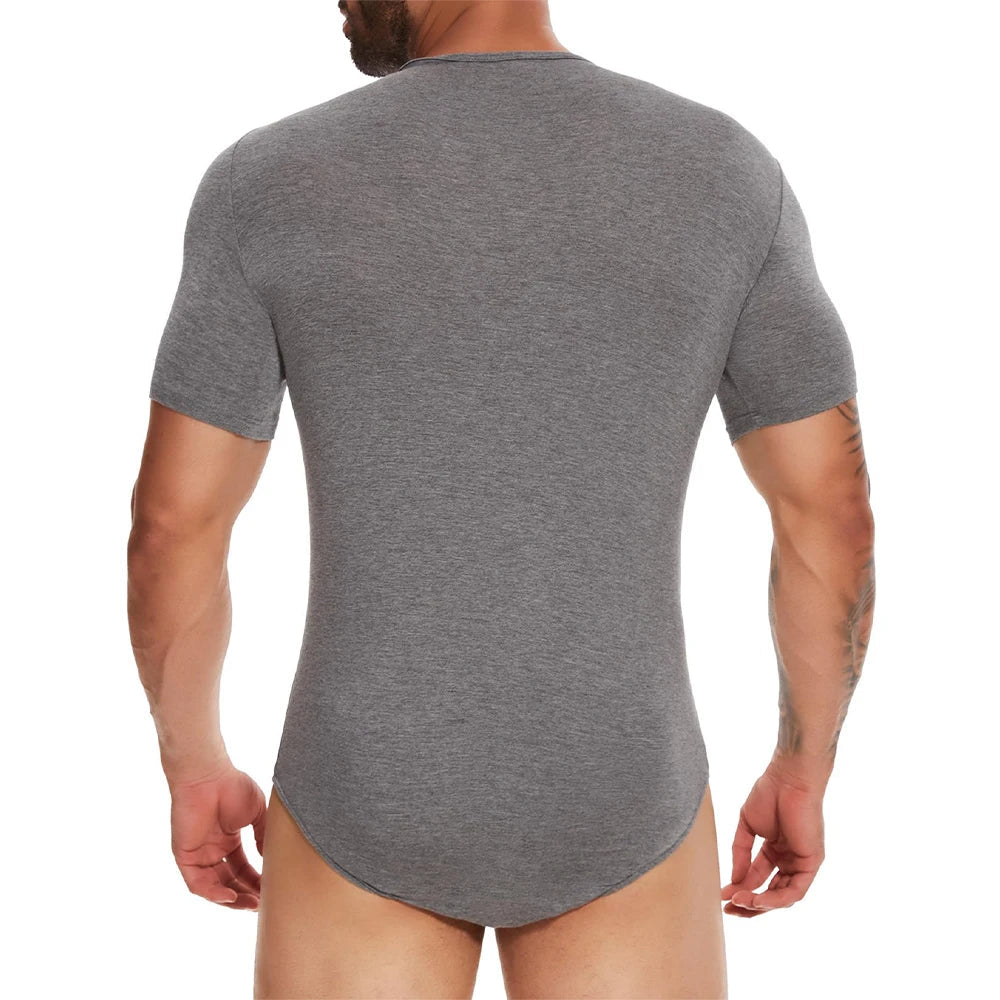Men's Short Sleeve Bodysuit