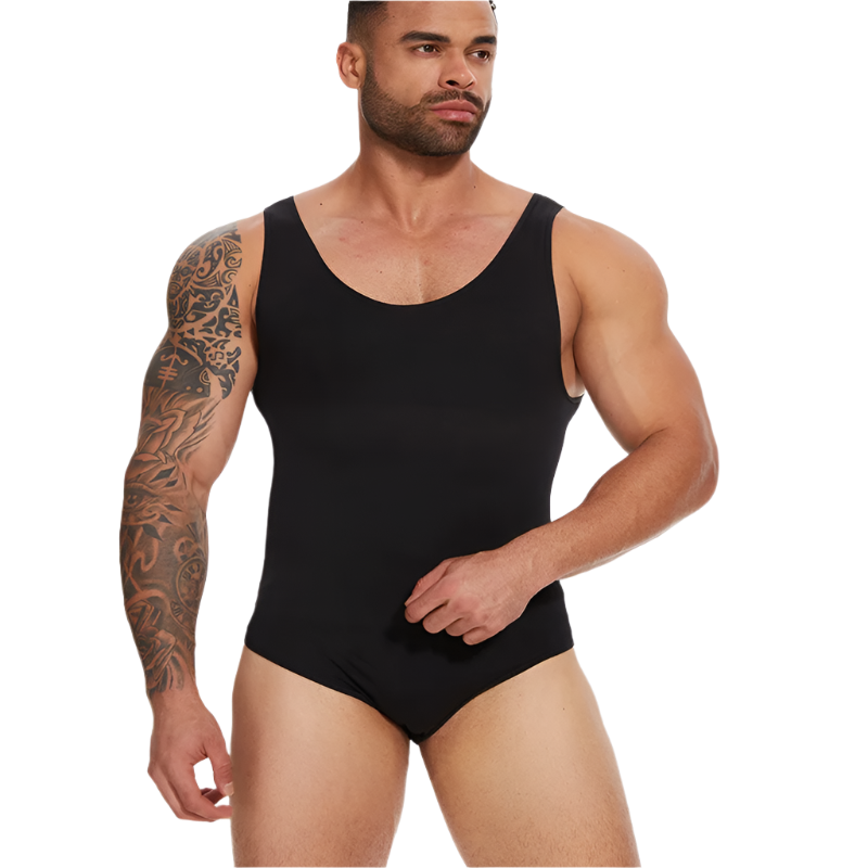 Men's Sleeveless Bodysuit