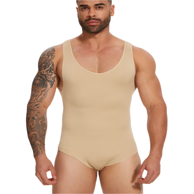 Men's Sleeveless Bodysuit