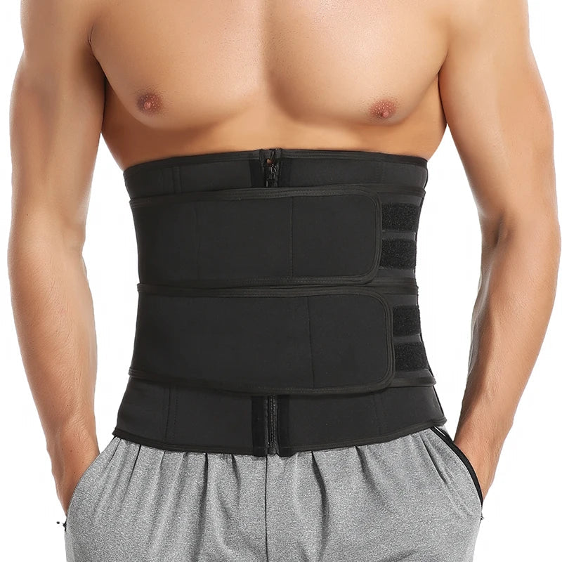 Men's Waist Trainer with Zipper