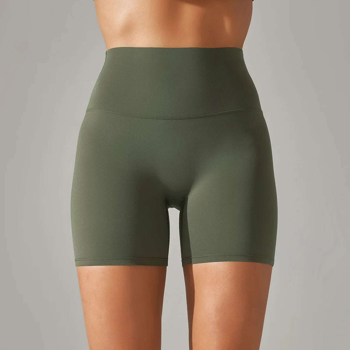 Mid-thigh Yoga Shorts - Shapers Corp