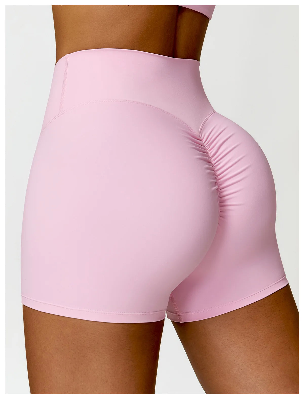 Pink Yoga Shorts - Shapers Corp