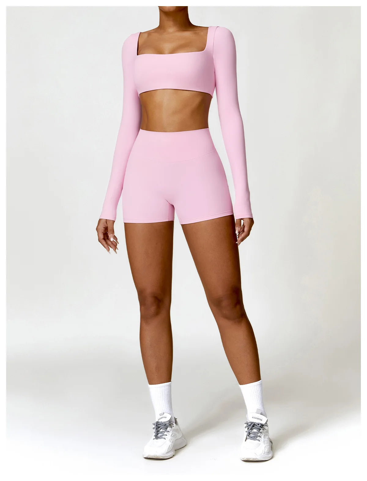 Pink Yoga Shorts - Shapers Corp