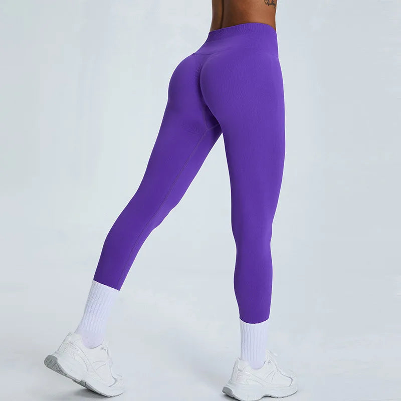 Purple Yoga Pants - Shapers Corp