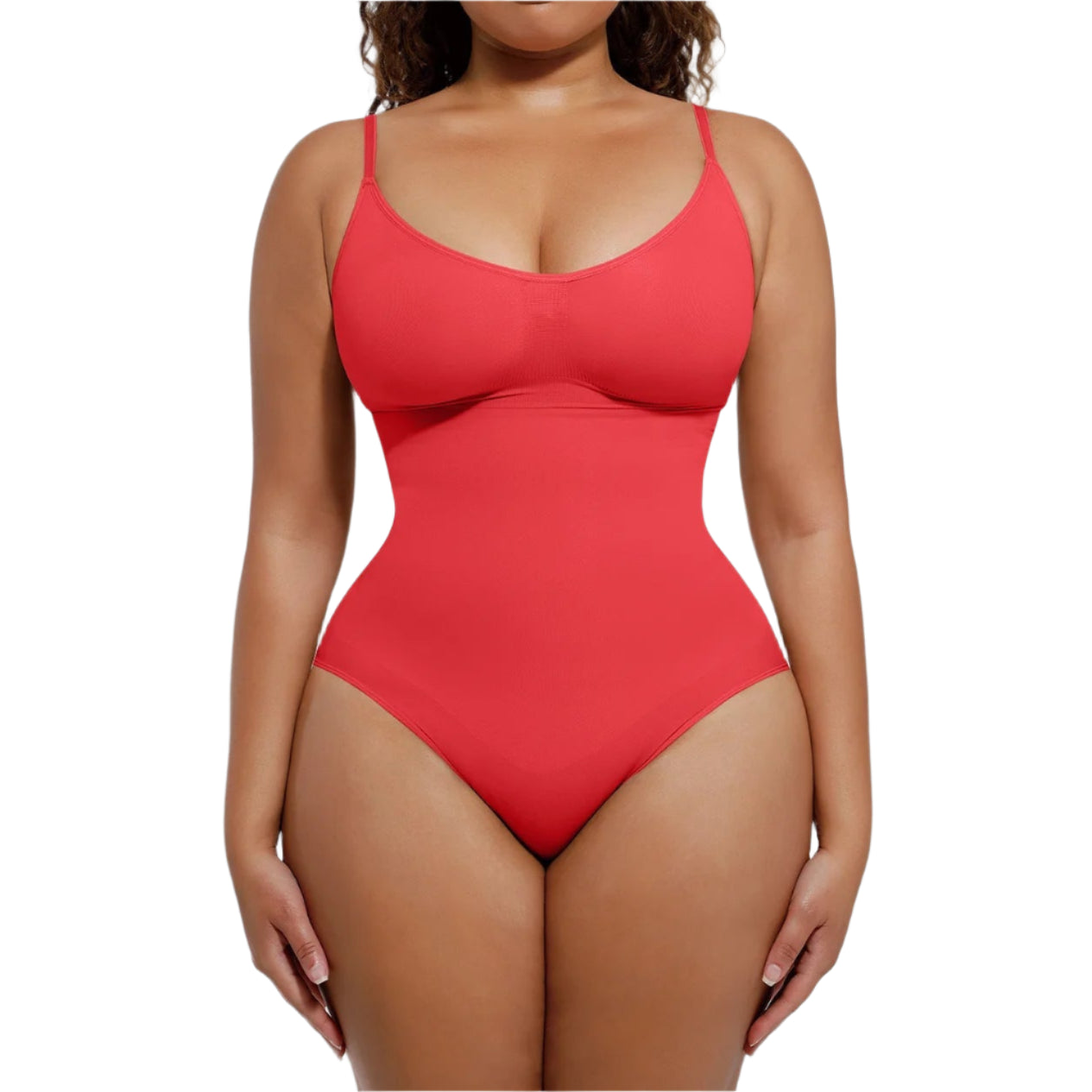 Red Shapewear Bodysuit