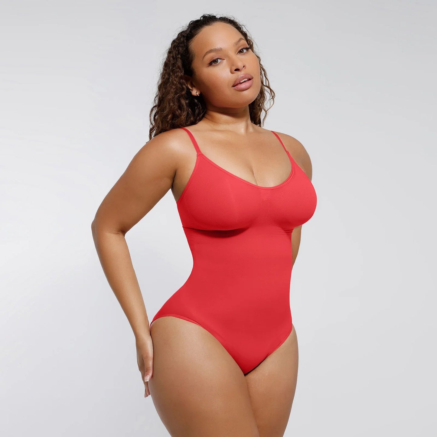 Red Shapewear Bodysuit