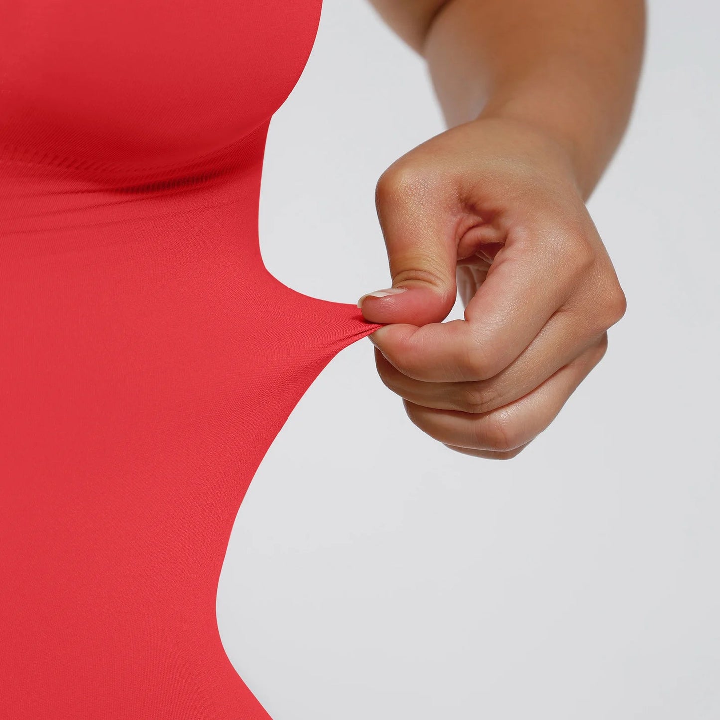 Red Shapewear Bodysuit