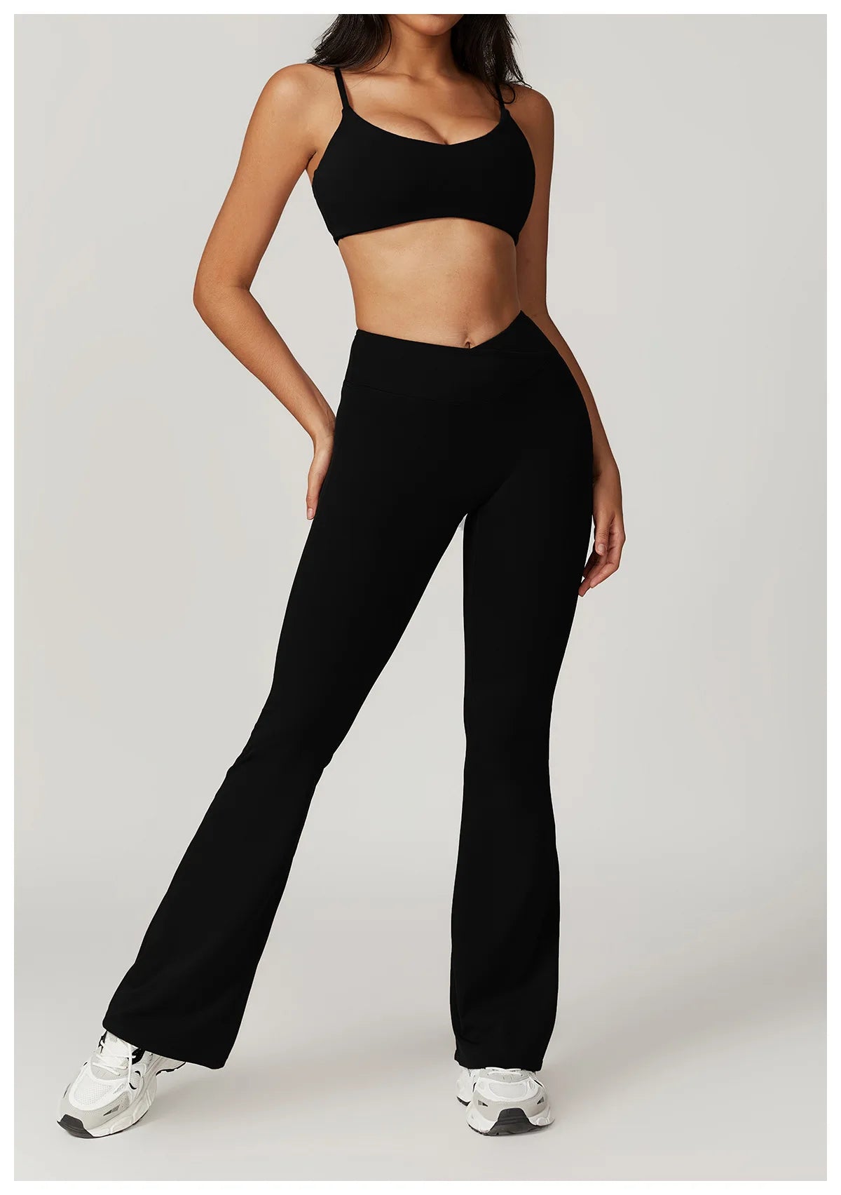 Black Yoga Bra - Shapers Corp
