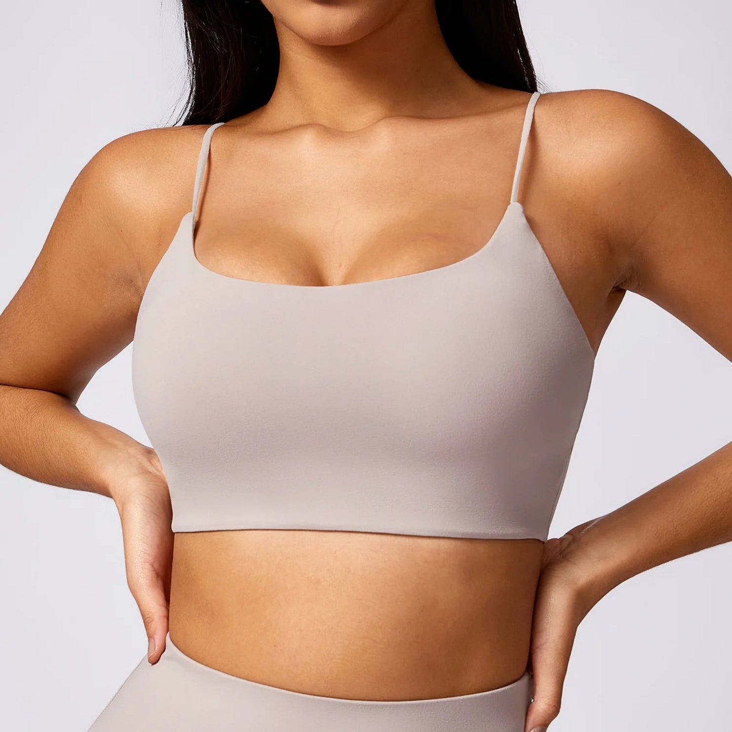 Spaghetti Strap Sports Bra - Shapers Corp