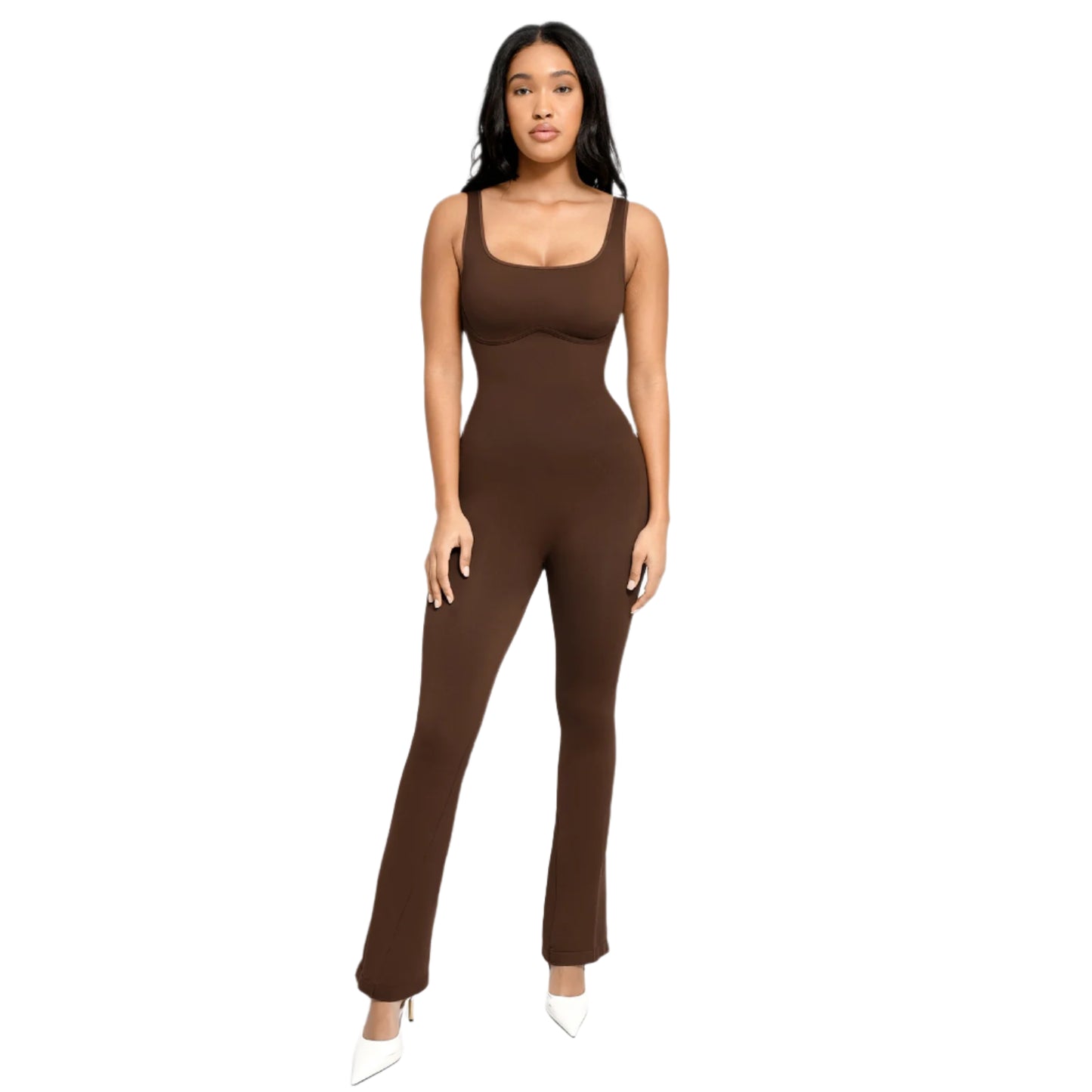 Square Neck Jumpsuit