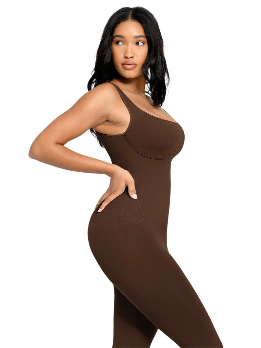 Square Neck Jumpsuit