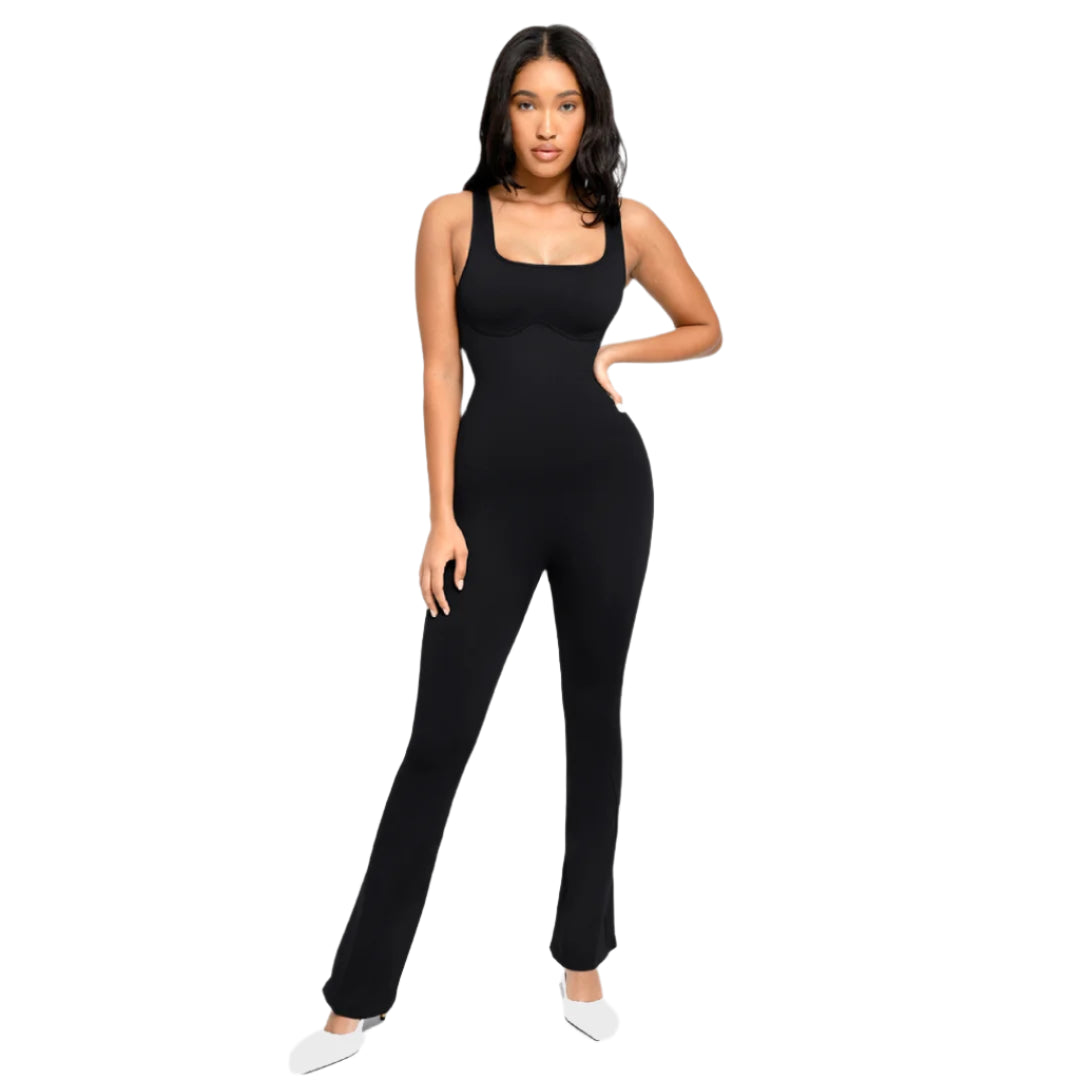 Square Neck Jumpsuit