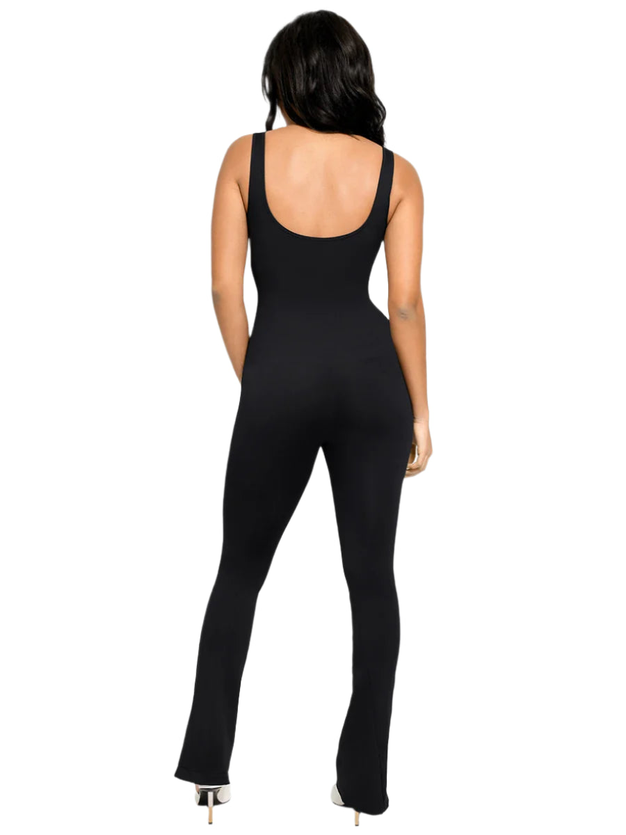 Square Neck Jumpsuit