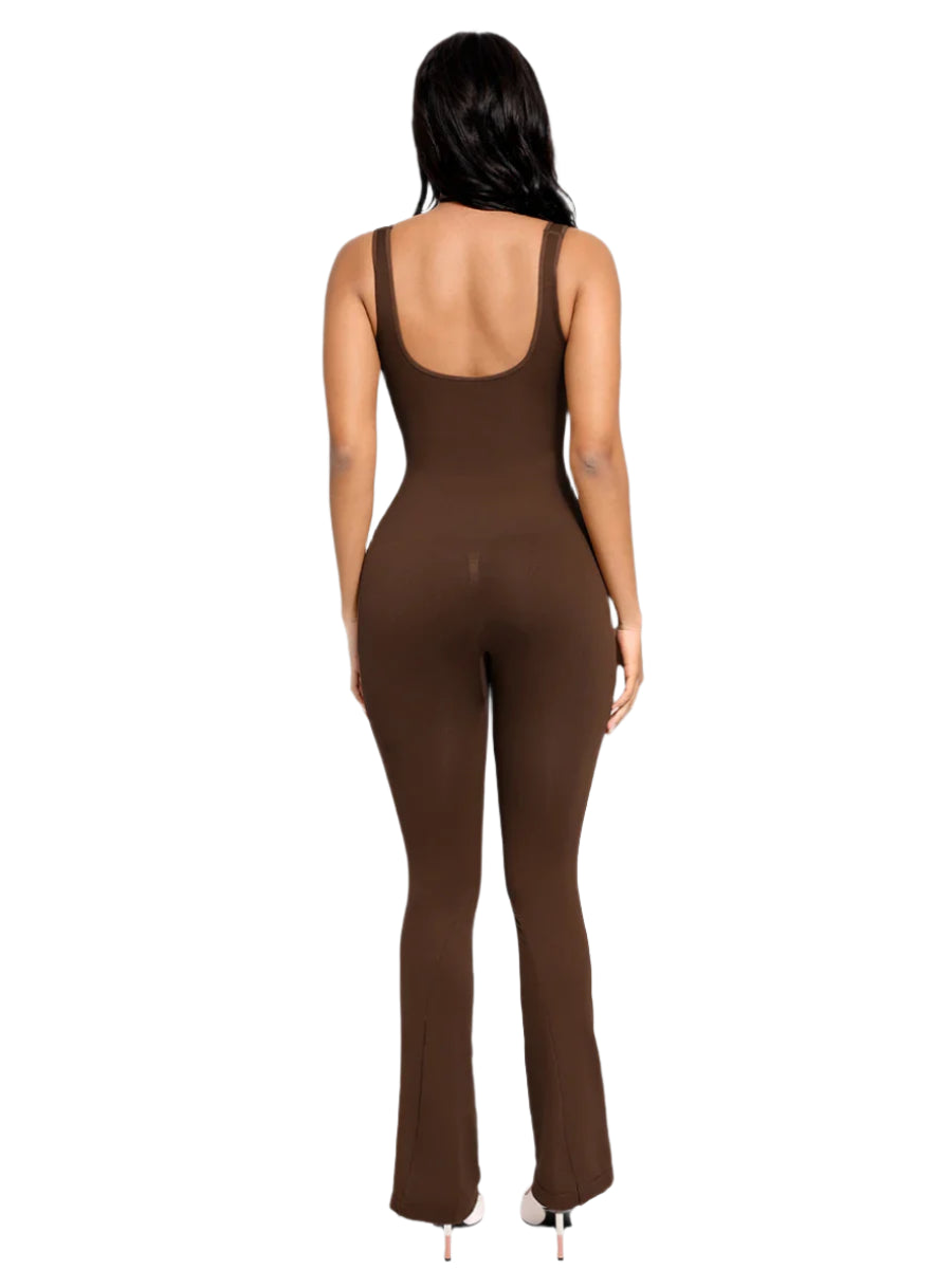 Square Neck Jumpsuit