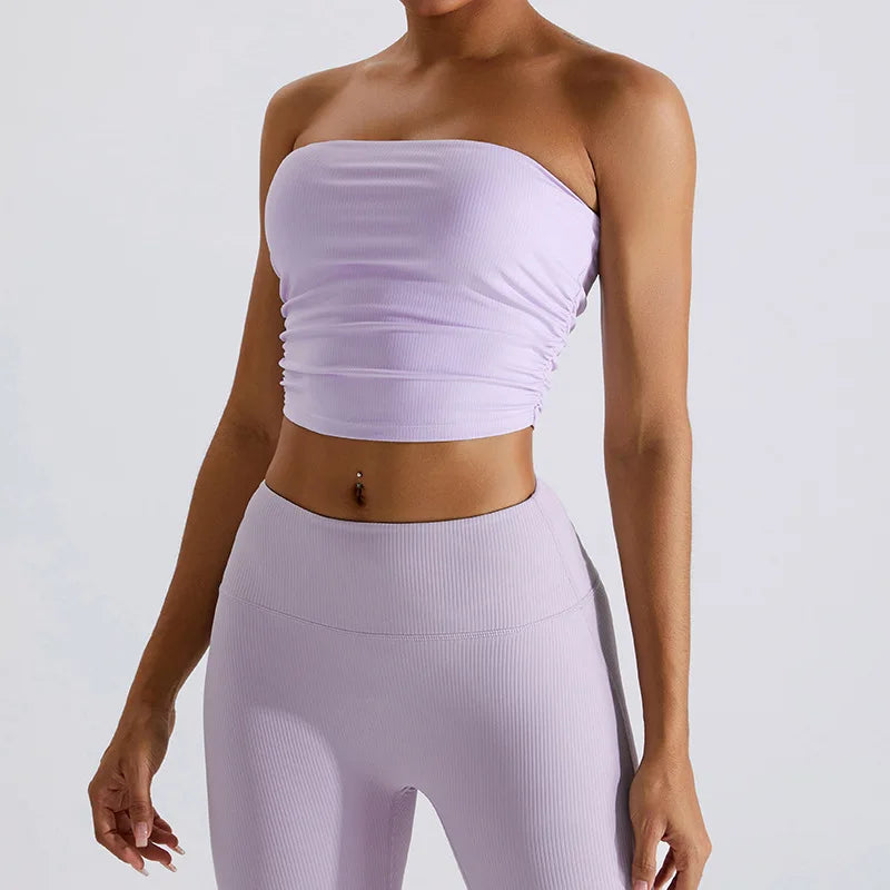 Strapless Yoga Top - Shapers Corp