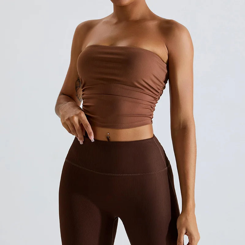Strapless Yoga Top - Shapers Corp