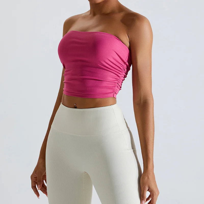 Strapless Yoga Top - Shapers Corp