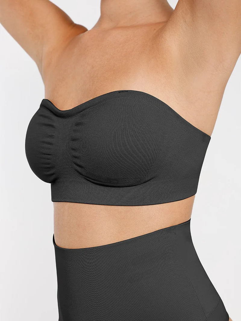 Strapless Bra with Removable Cup Pads - Shapers Corp