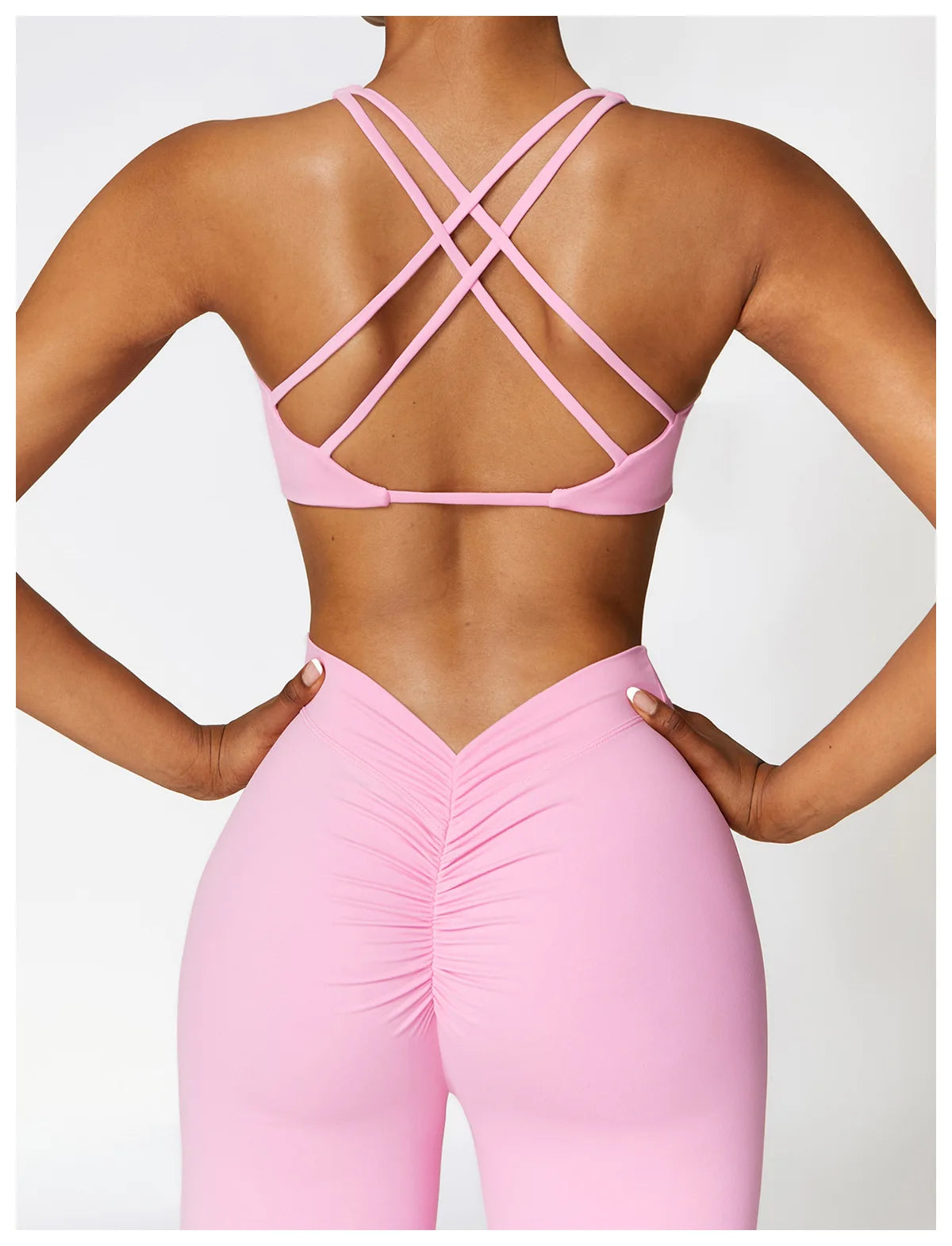 Strappy Yoga Bra - Shapers Corp