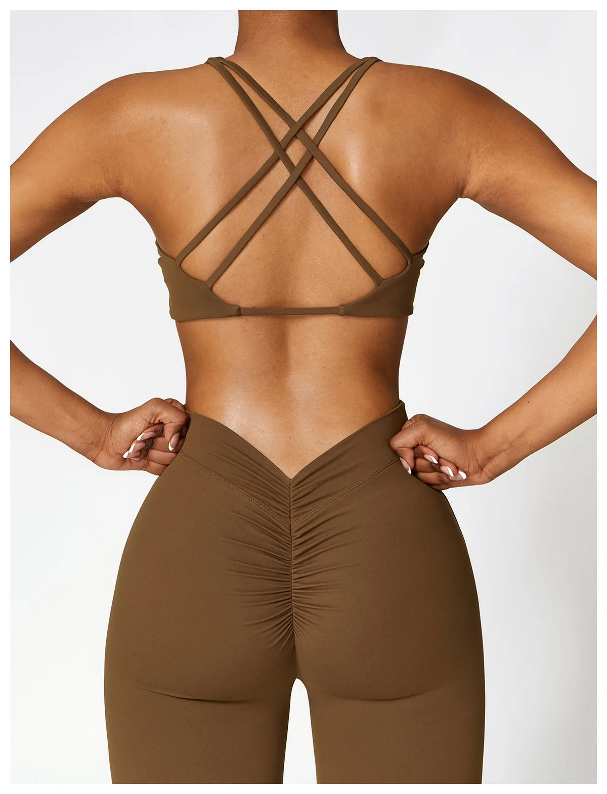 Strappy Yoga Bra - Shapers Corp