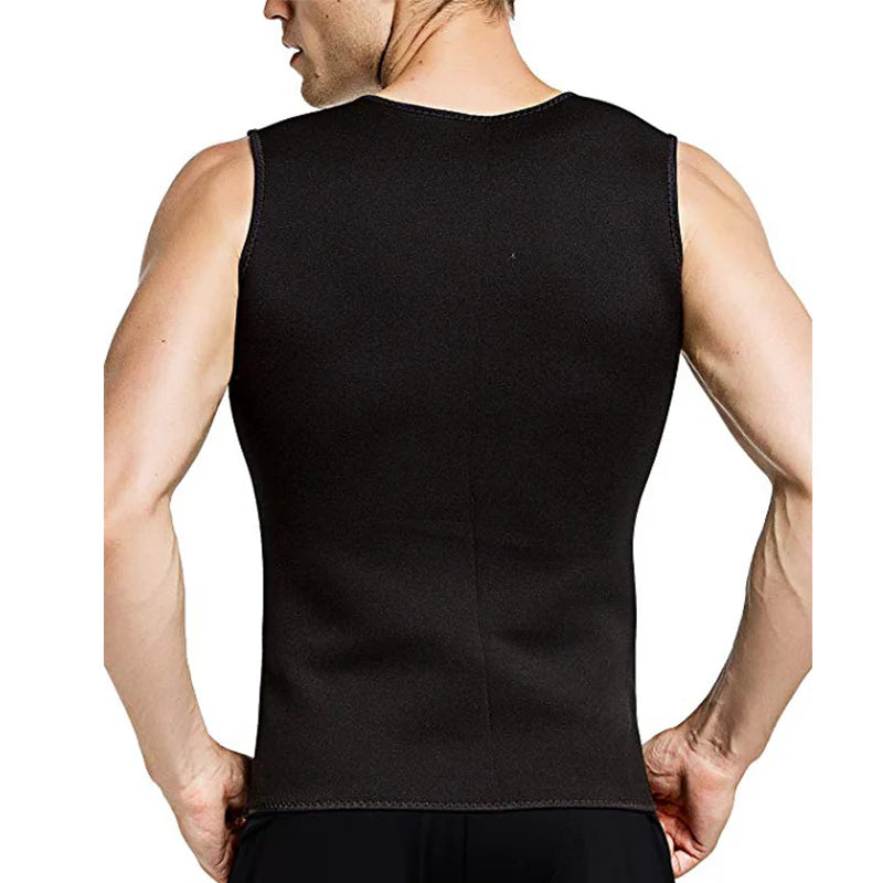 Sweat Vest with Zipper