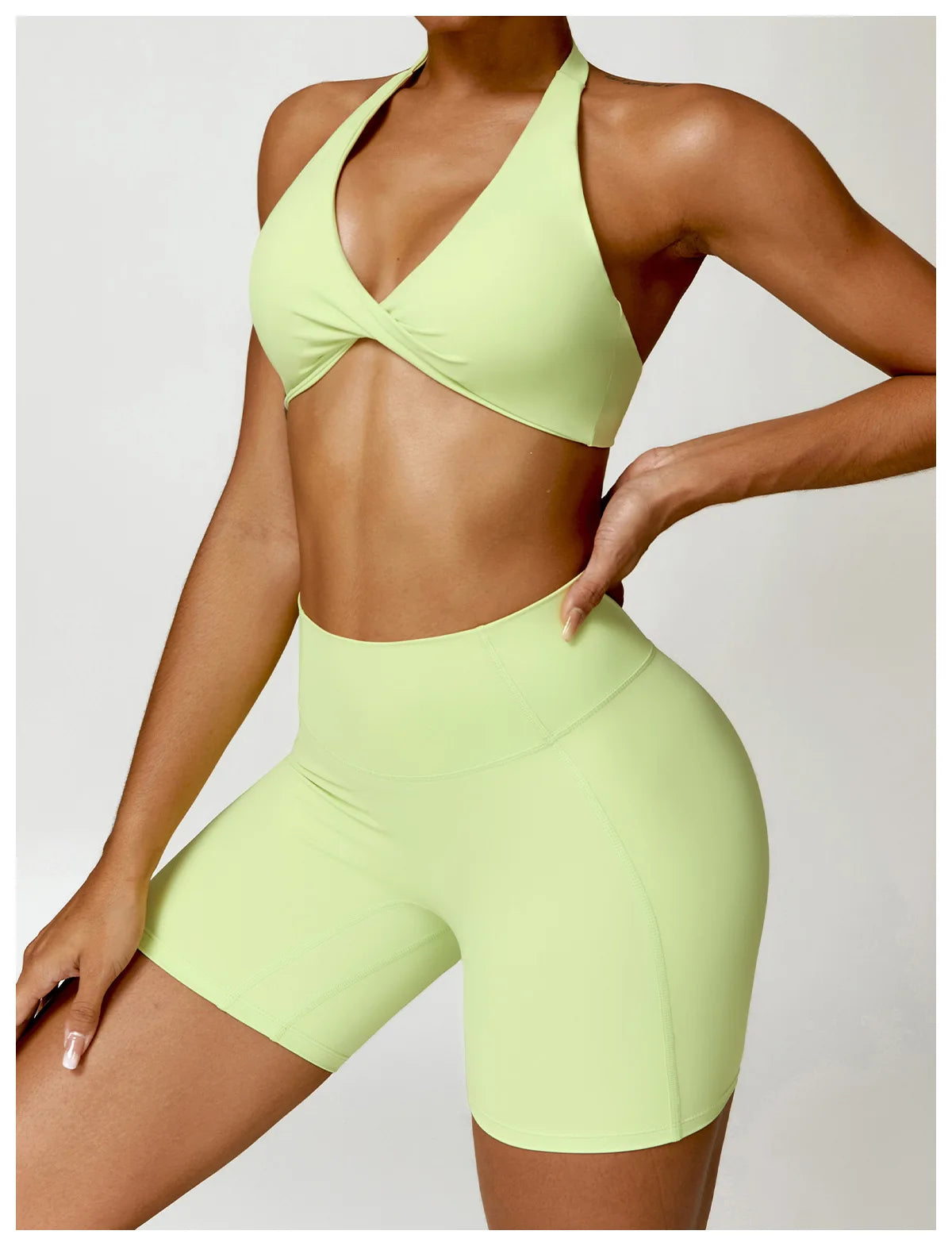 Twist Front Yoga Bra - Shapers Corp
