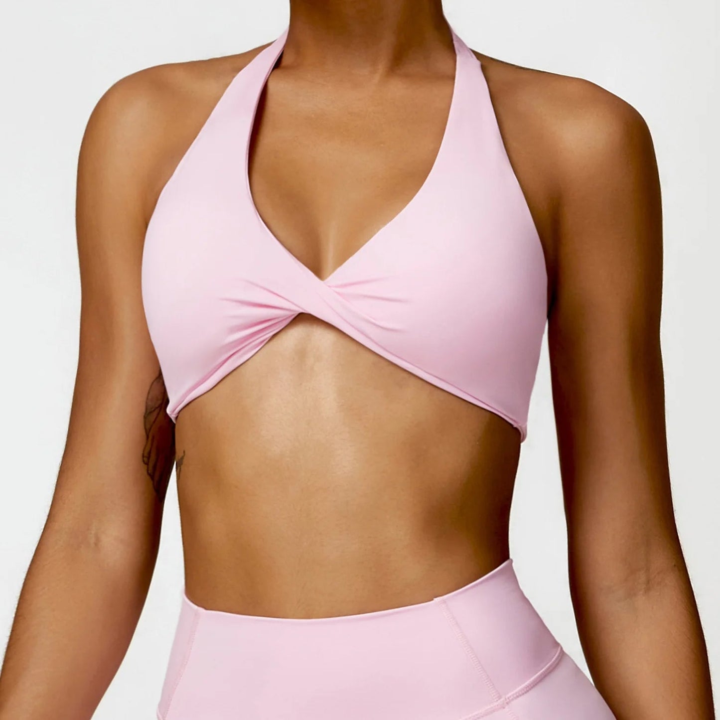 Twist Front Yoga Bra - Shapers Corp